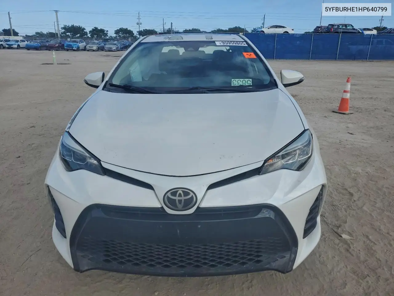 5YFBURHE1HP640799 2017 Toyota Corolla L