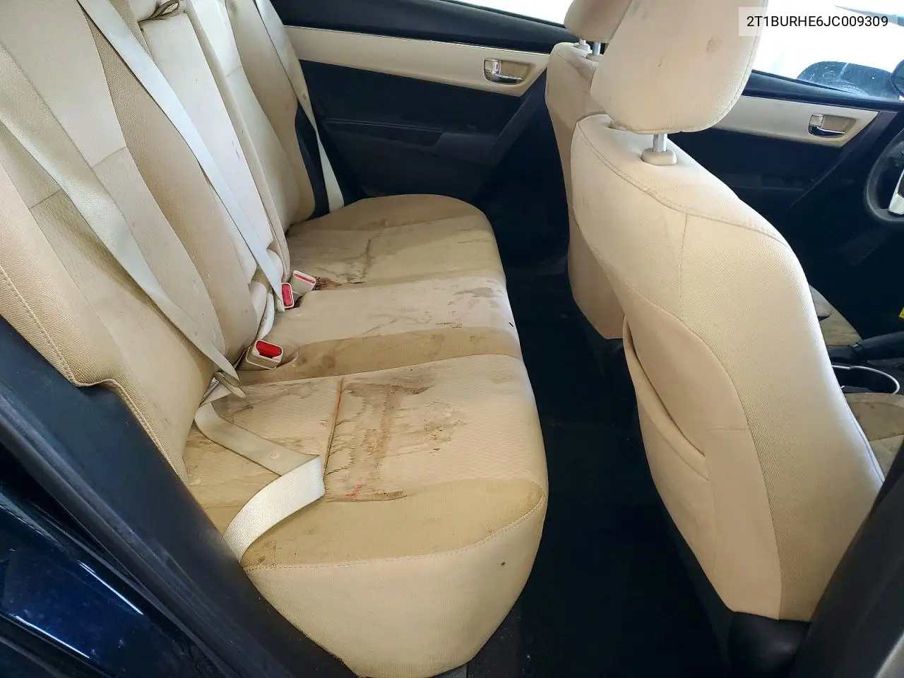 2018 Toyota Corolla Le VIN: 2T1BURHE6JC009309 Lot: 50471536