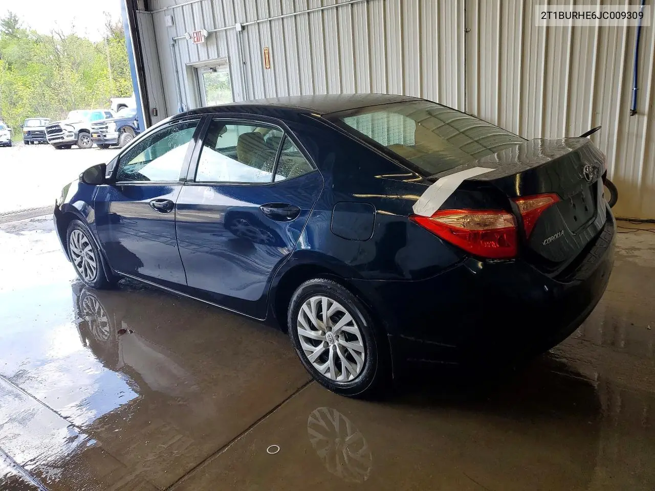 2018 Toyota Corolla Le VIN: 2T1BURHE6JC009309 Lot: 50471536