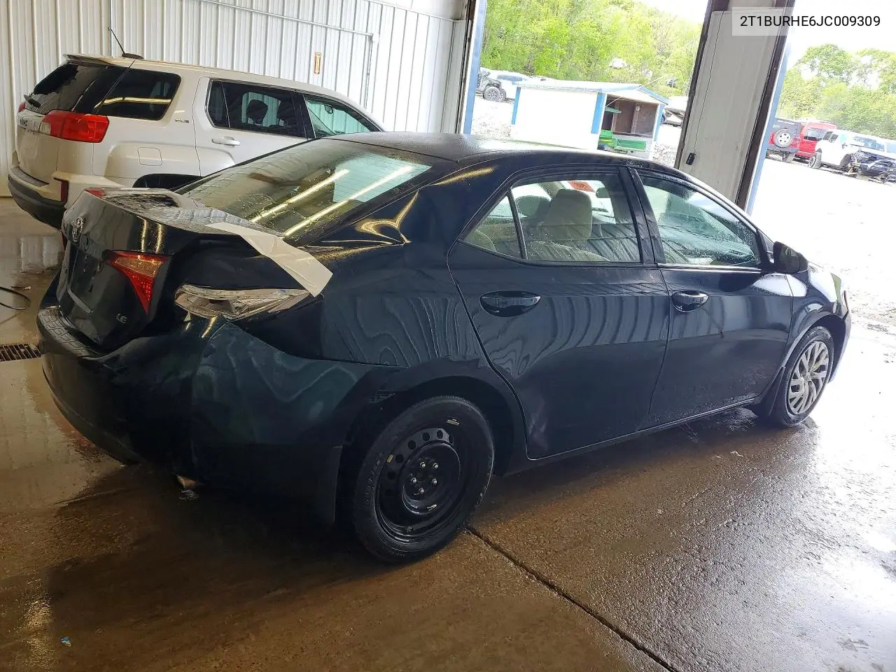2018 Toyota Corolla Le VIN: 2T1BURHE6JC009309 Lot: 50471536