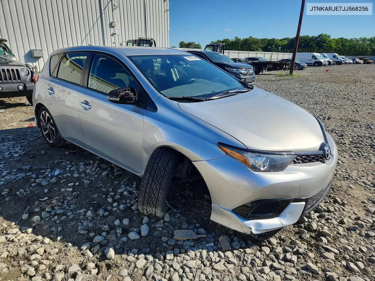 2018 Toyota Corolla Im Base VIN: JTNKARJE7JJ568256 Lot: 59973366