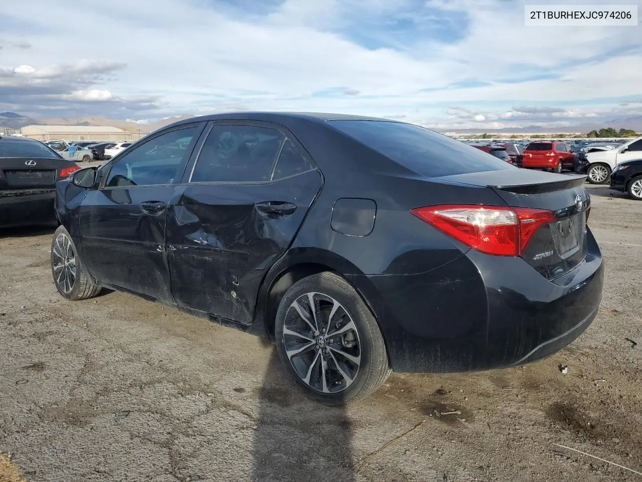 2T1BURHEXJC974206 2018 Toyota Corolla Se