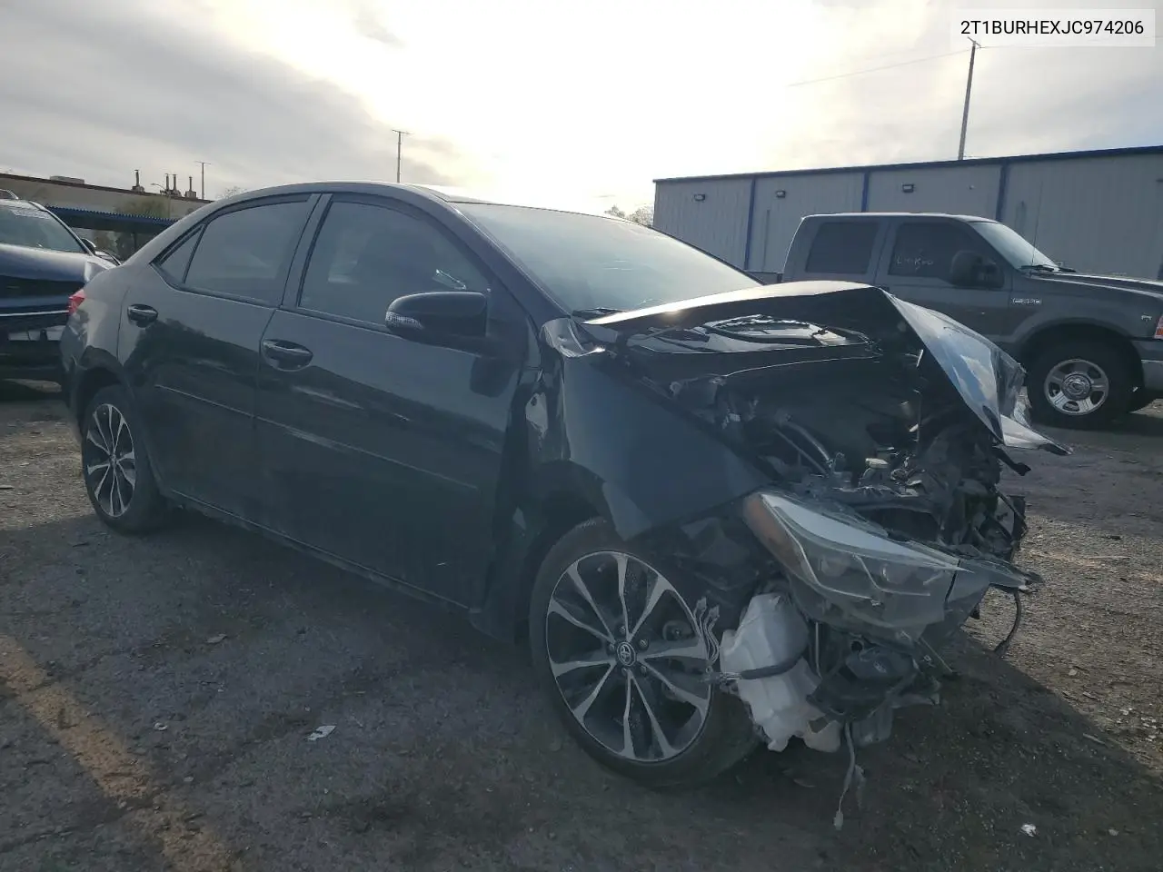 2T1BURHEXJC974206 2018 Toyota Corolla Se