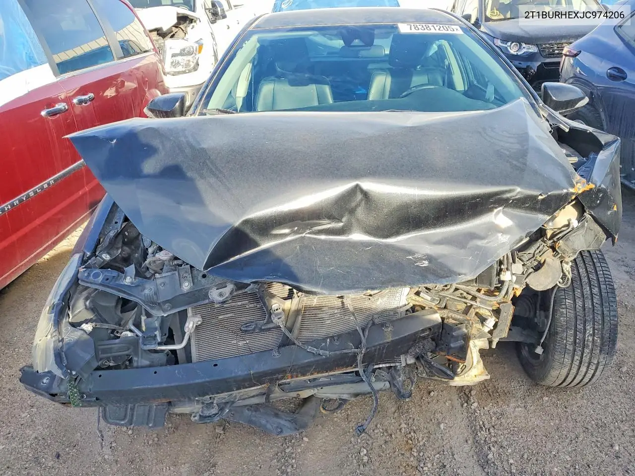 2T1BURHEXJC974206 2018 Toyota Corolla Se