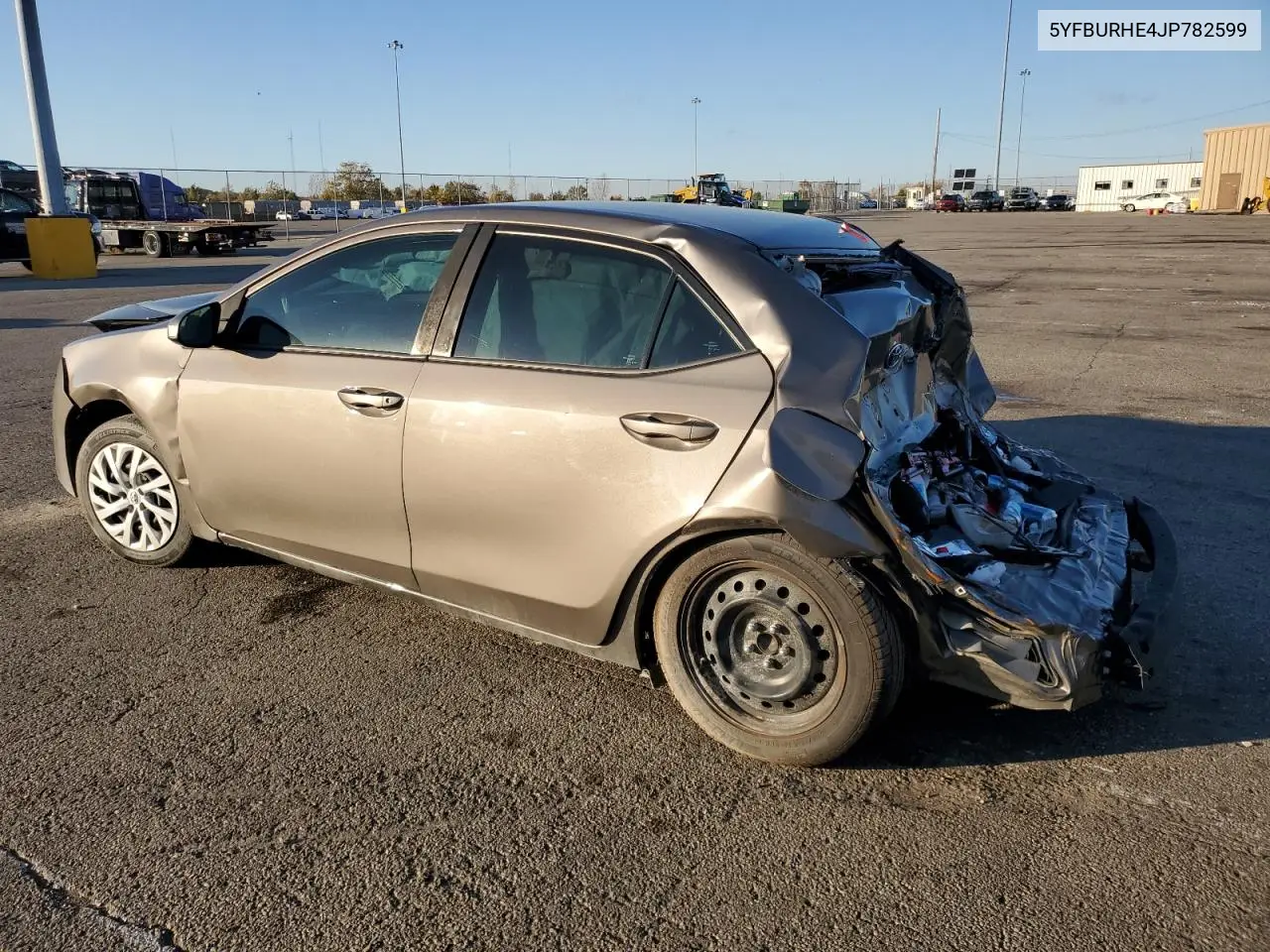 5YFBURHE4JP782599 2018 Toyota Corolla L