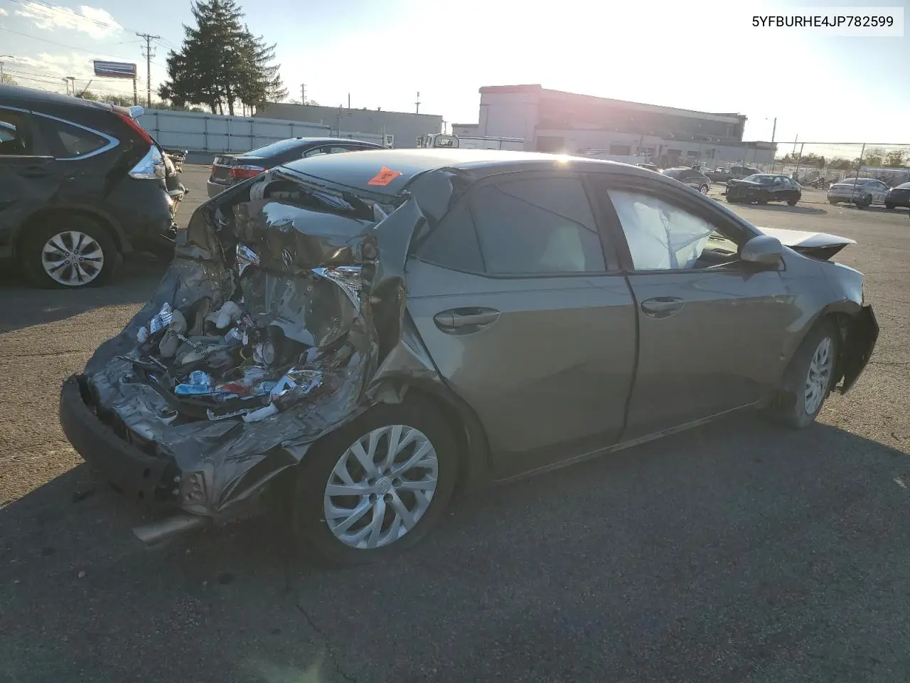 5YFBURHE4JP782599 2018 Toyota Corolla L
