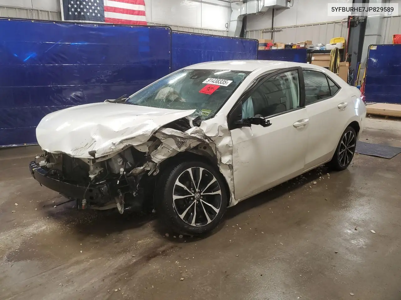 5YFBURHE7JP829589 2018 Toyota Corolla Se