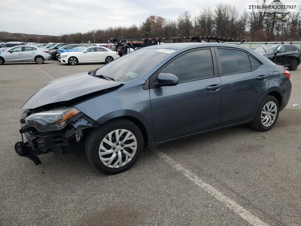 2T1BURHEXJC037937 2018 Toyota Corolla L