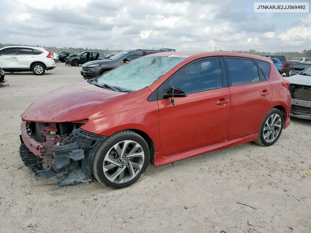 JTNKARJE2JJ569492 2018 Toyota Corolla Im