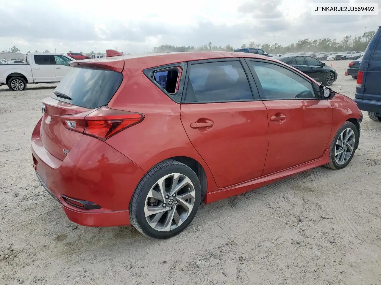 JTNKARJE2JJ569492 2018 Toyota Corolla Im