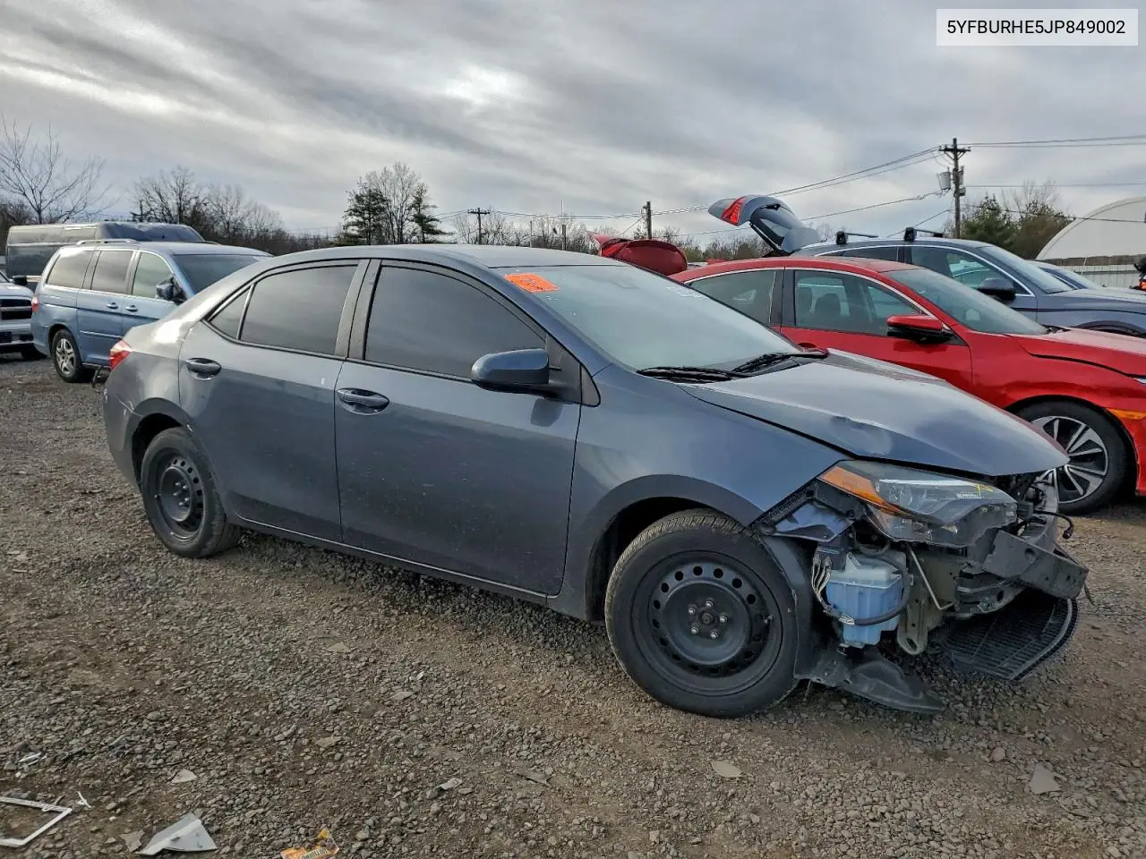 5YFBURHE5JP849002 2018 Toyota Corolla L
