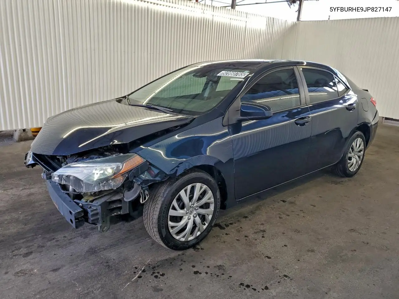 5YFBURHE9JP827147 2018 Toyota Corolla L