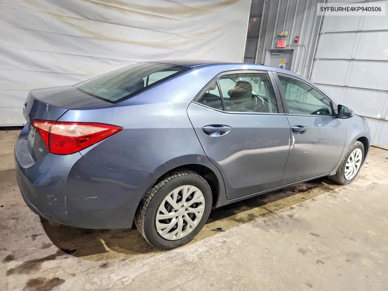 2019 Toyota Corolla Le VIN: 5YFBURHE4KP940506 Lot: 61348916