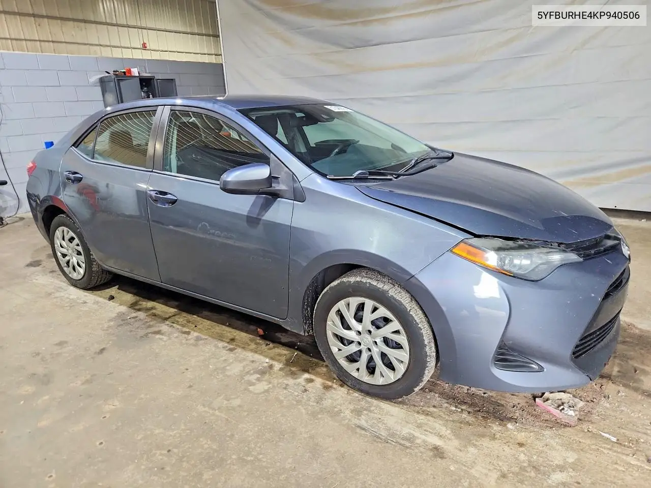 2019 Toyota Corolla Le VIN: 5YFBURHE4KP940506 Lot: 61348916
