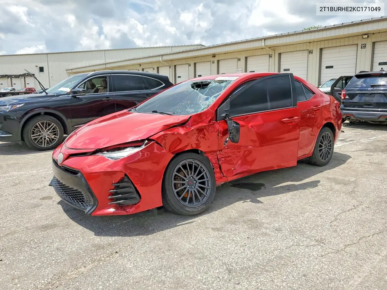 2019 Toyota Corolla Se VIN: 2T1BURHE2KC171049 Lot: 61405666