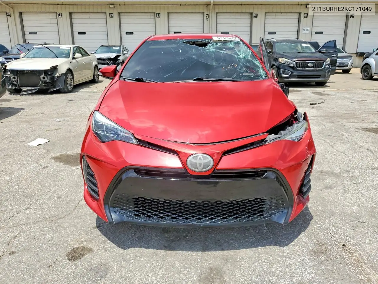 2019 Toyota Corolla Se VIN: 2T1BURHE2KC171049 Lot: 61405666