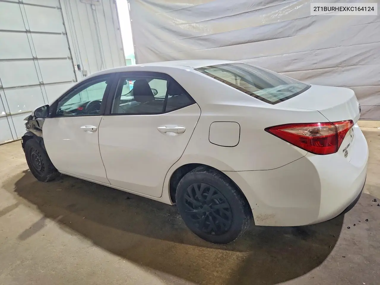 2019 Toyota Corolla Le VIN: 2T1BURHEXKC164124 Lot: 61718806