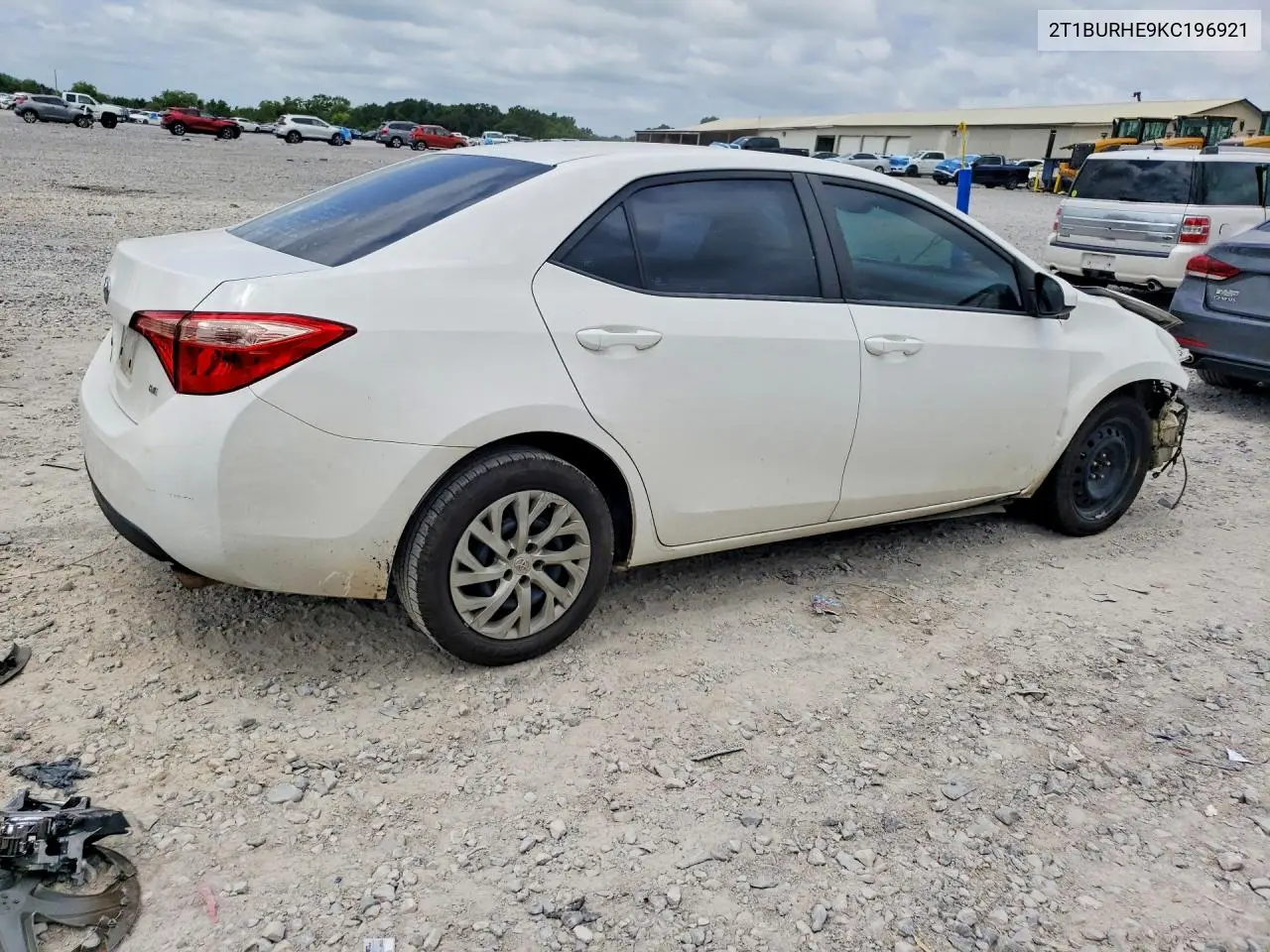 2019 Toyota Corolla Le VIN: 2T1BURHE9KC196921 Lot: 62043576