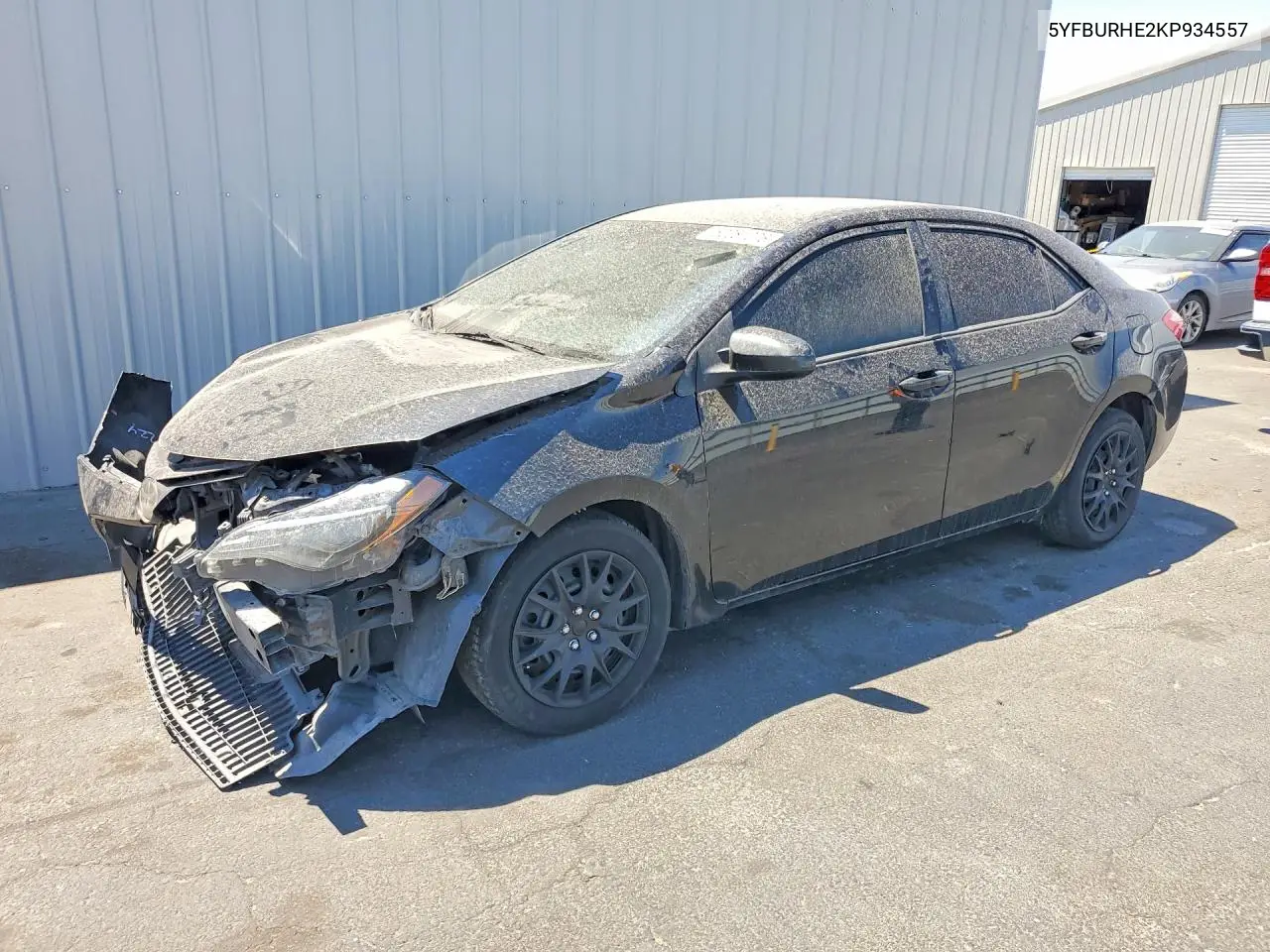 2019 Toyota Corolla Le VIN: 5YFBURHE2KP934557 Lot: 62081206