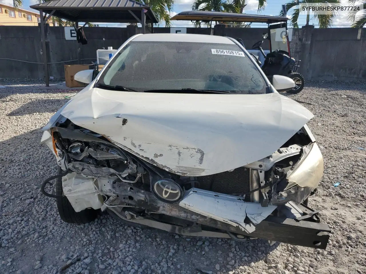 5YFBURHE5KP877724 2019 Toyota Corolla Le