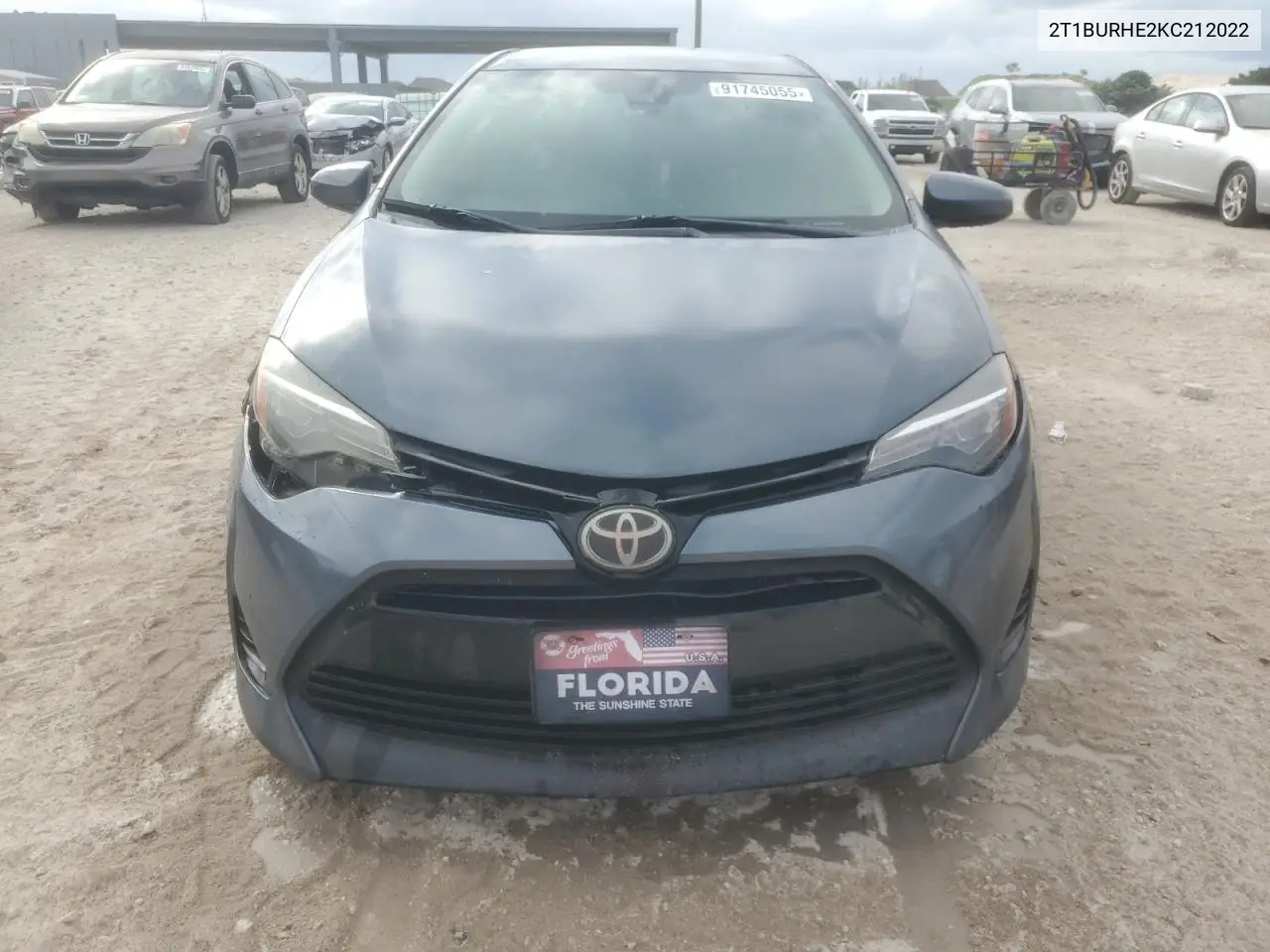 2T1BURHE2KC212022 2019 Toyota Corolla L