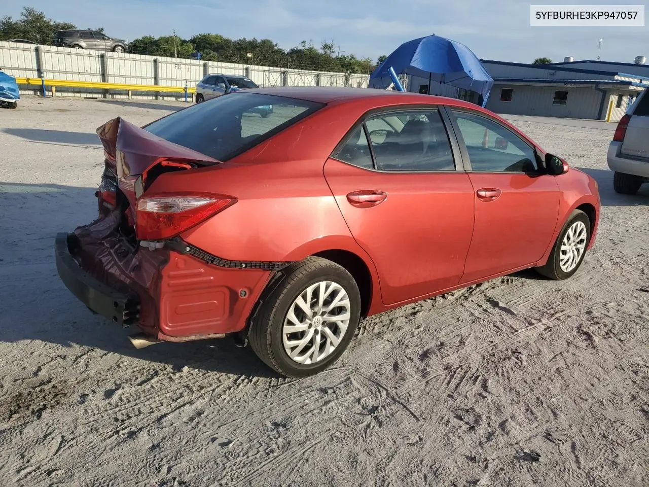 5YFBURHE3KP947057 2019 Toyota Corolla L