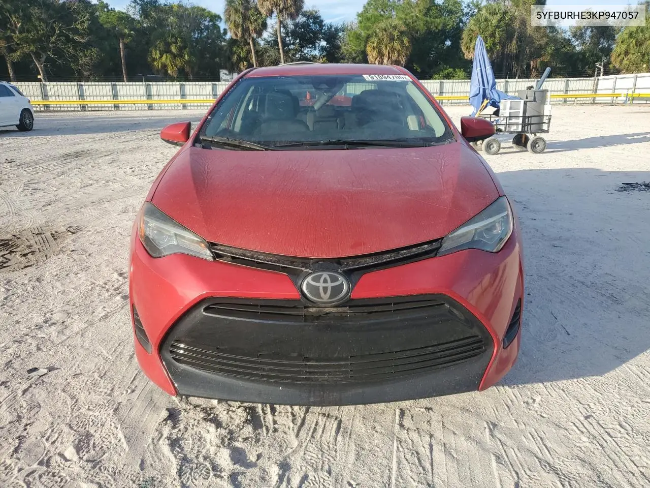 5YFBURHE3KP947057 2019 Toyota Corolla L
