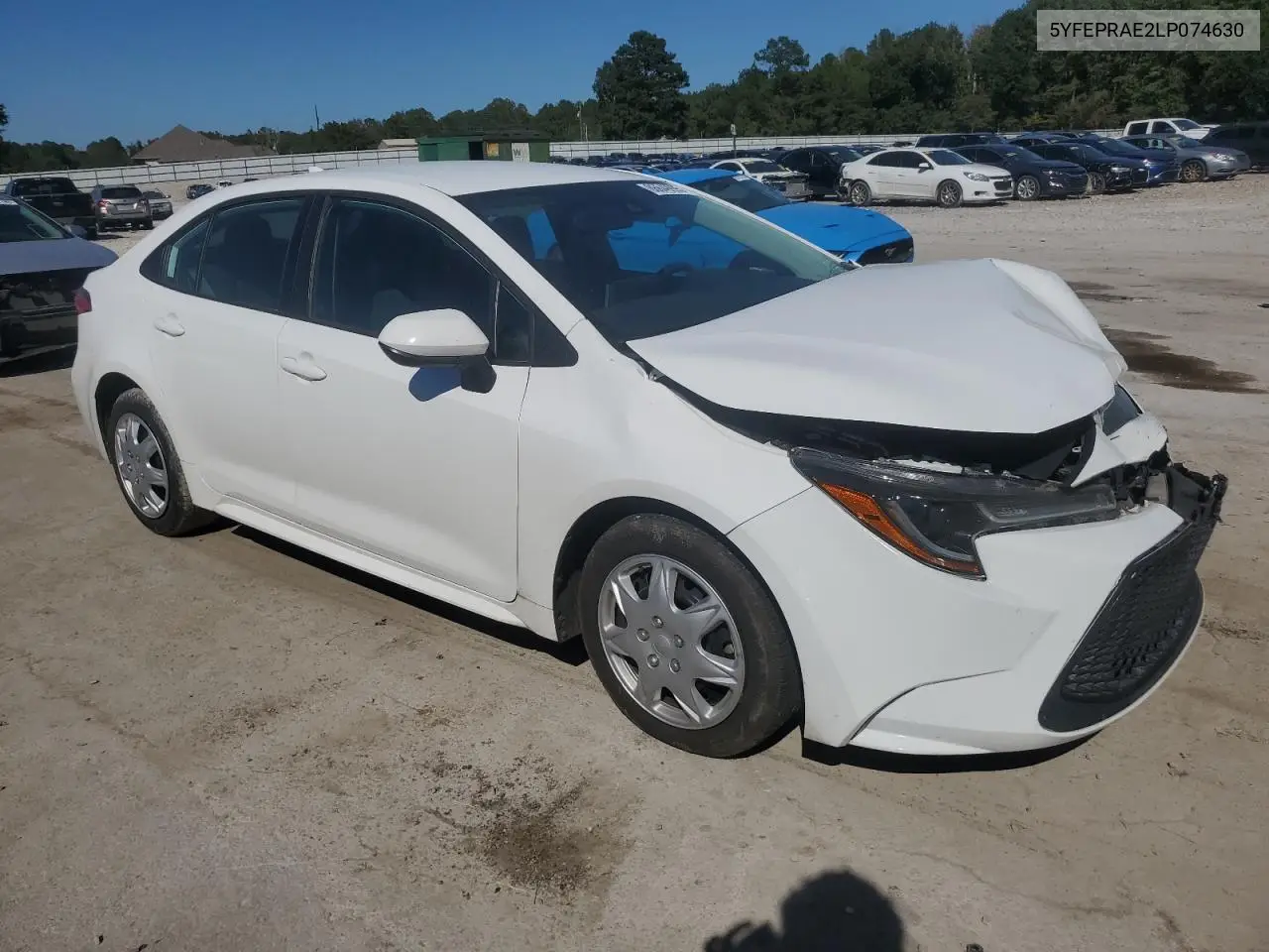 5YFEPRAE2LP074630 2020 Toyota Corolla Le