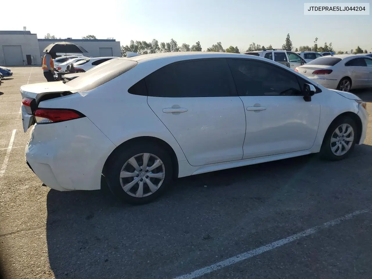 2020 Toyota Corolla Le VIN: JTDEPRAE5LJ044204 Lot: 60932476