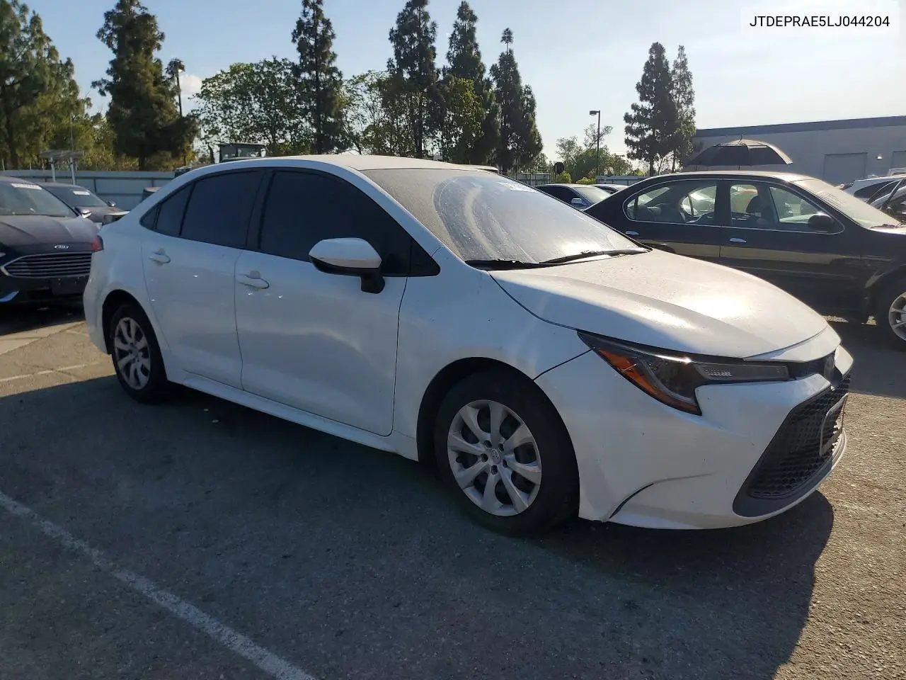 2020 Toyota Corolla Le VIN: JTDEPRAE5LJ044204 Lot: 60932476