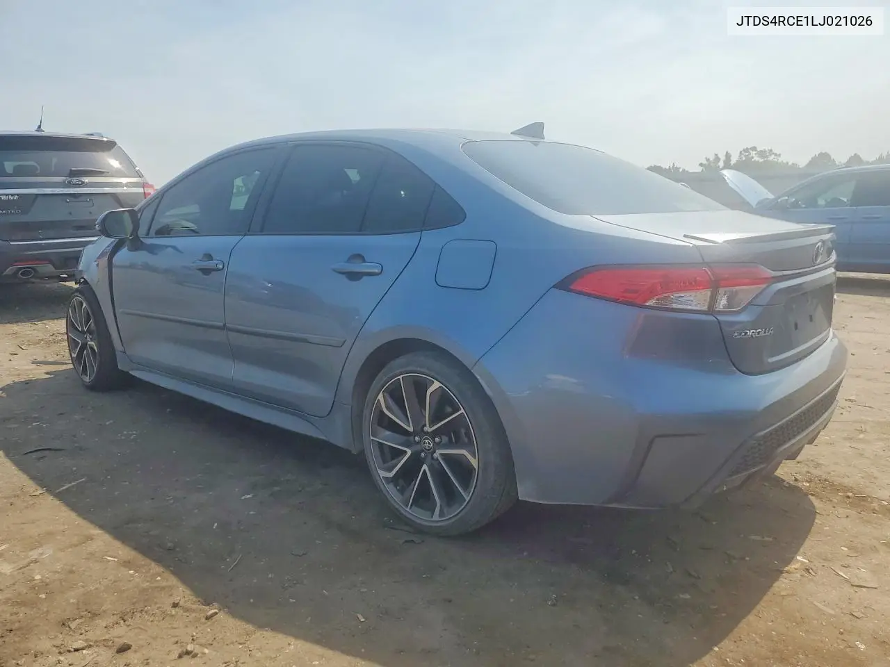 2020 Toyota Corolla Se VIN: JTDS4RCE1LJ021026 Lot: 61239766