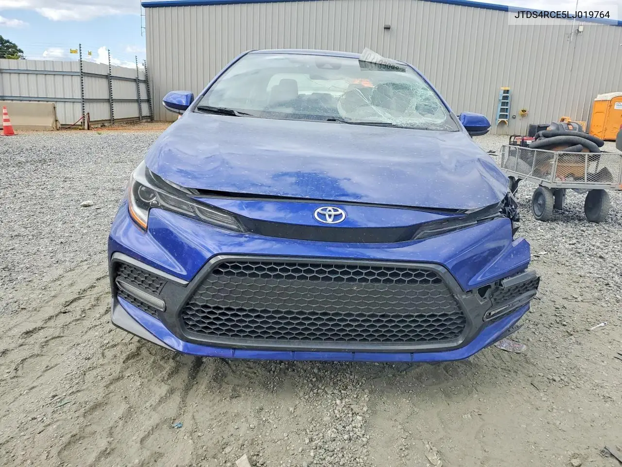 2020 Toyota Corolla Se VIN: JTDS4RCE5LJ019764 Lot: 61739306