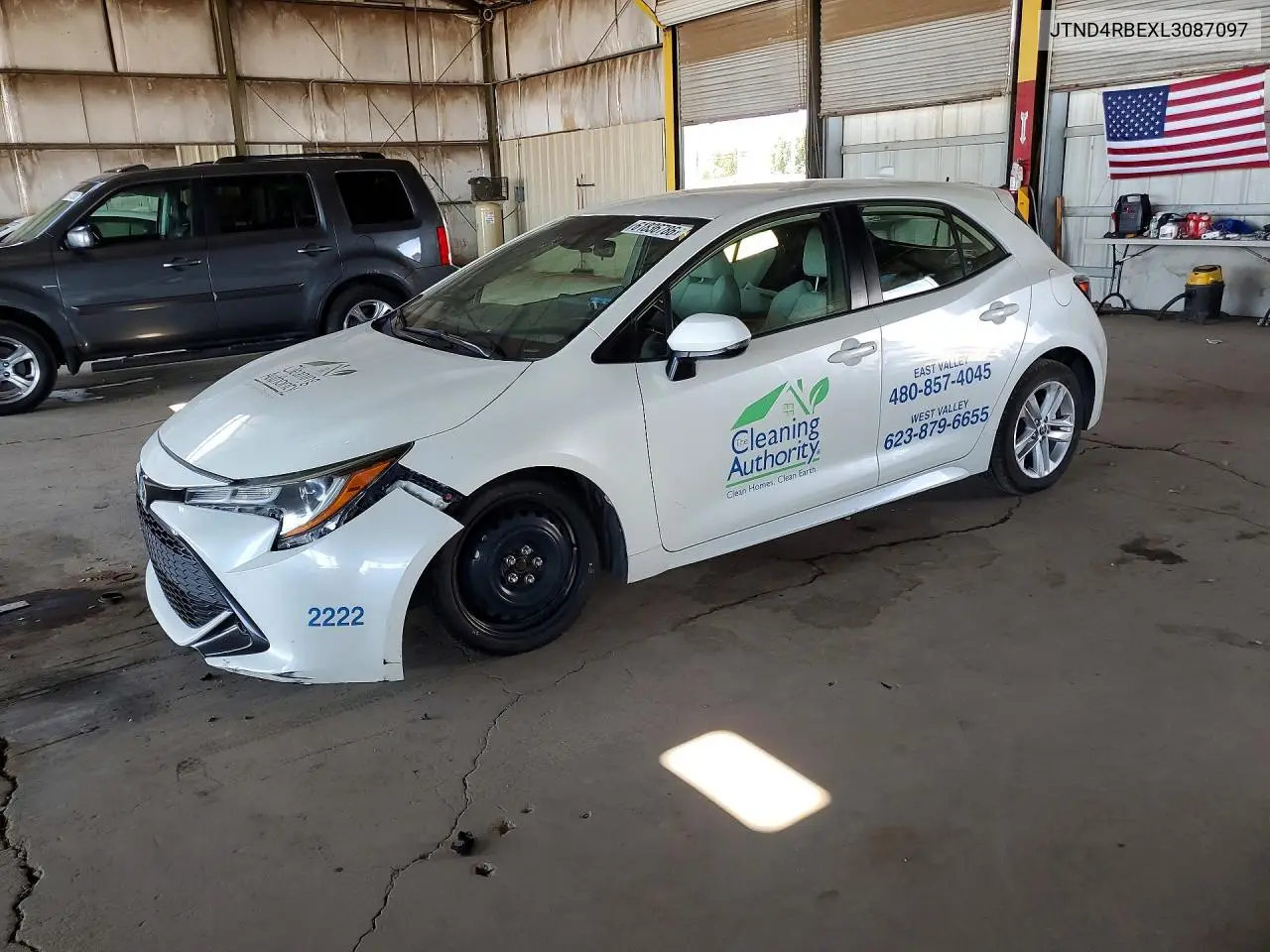 2020 Toyota Corolla Hatchback Se VIN: JTND4RBEXL3087097 Lot: 61836786