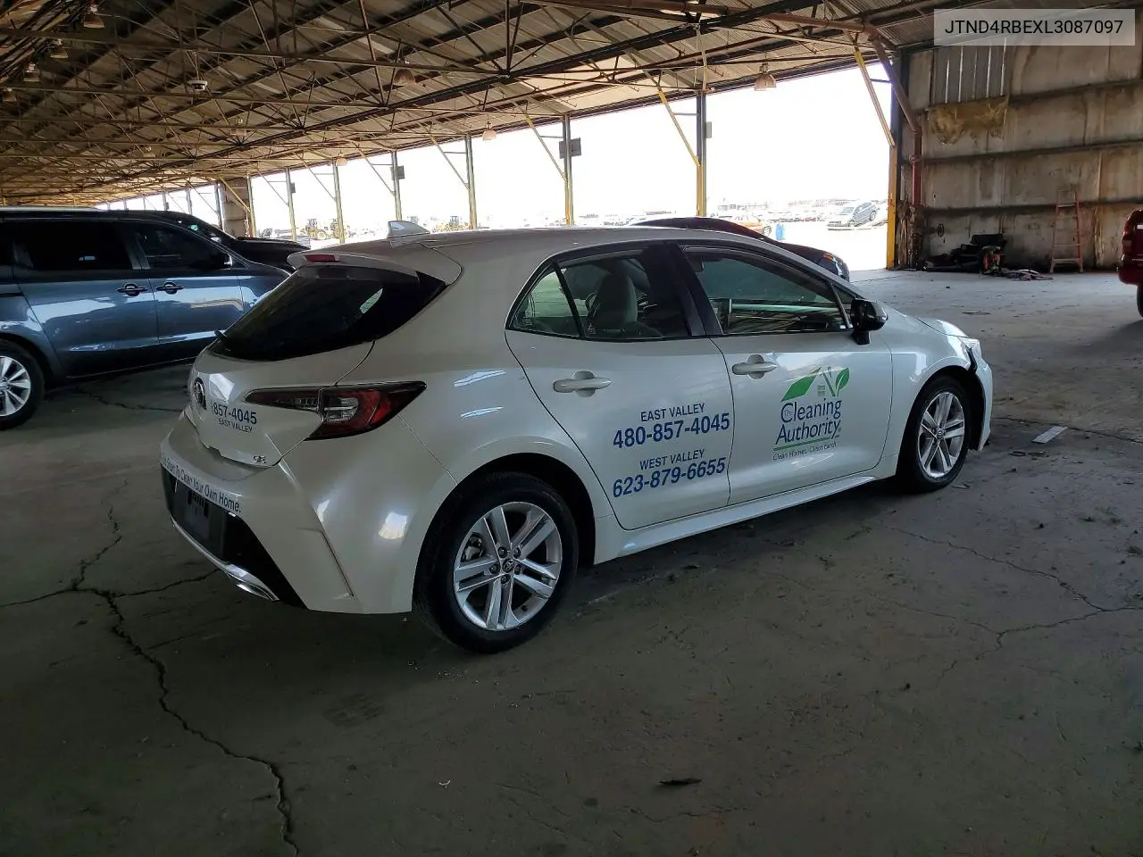 2020 Toyota Corolla Hatchback Se VIN: JTND4RBEXL3087097 Lot: 61836786
