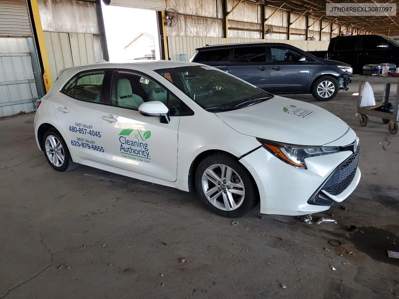 2020 Toyota Corolla Hatchback Se VIN: JTND4RBEXL3087097 Lot: 61836786