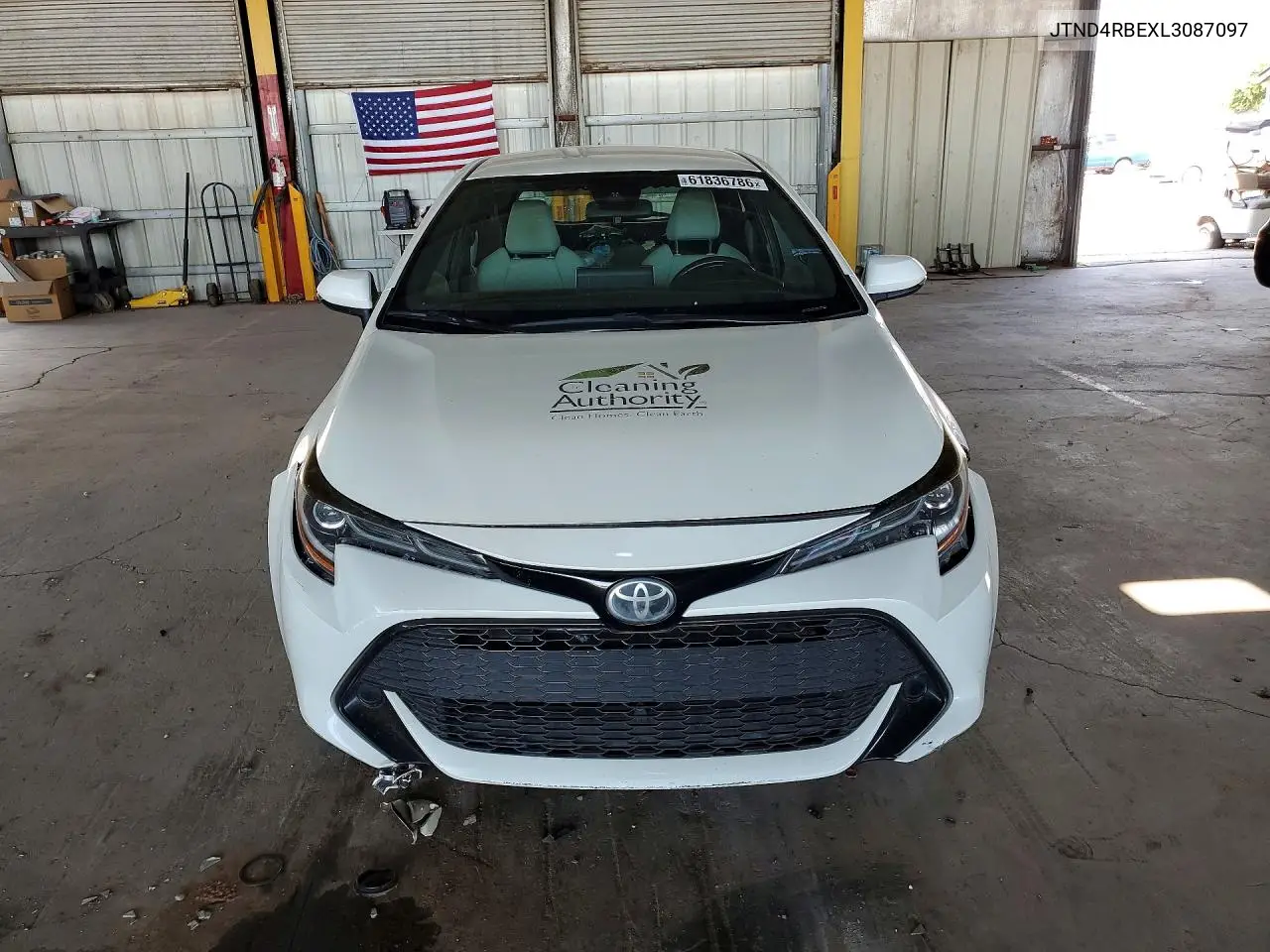 2020 Toyota Corolla Hatchback Se VIN: JTND4RBEXL3087097 Lot: 61836786