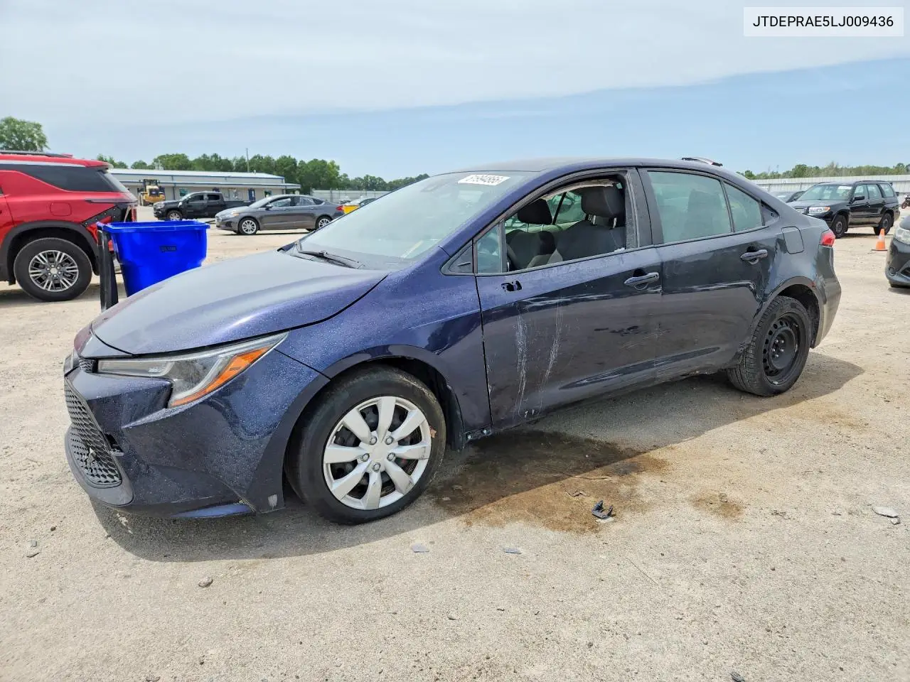 2020 Toyota Corolla Le VIN: JTDEPRAE5LJ009436 Lot: 61994866