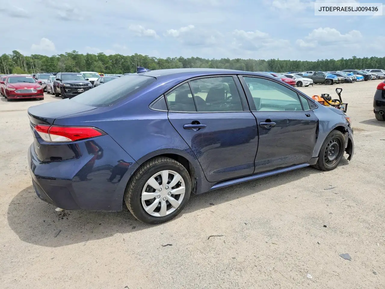 2020 Toyota Corolla Le VIN: JTDEPRAE5LJ009436 Lot: 61994866