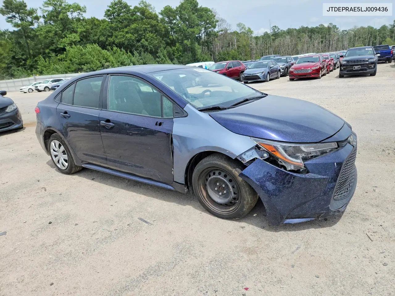 2020 Toyota Corolla Le VIN: JTDEPRAE5LJ009436 Lot: 61994866