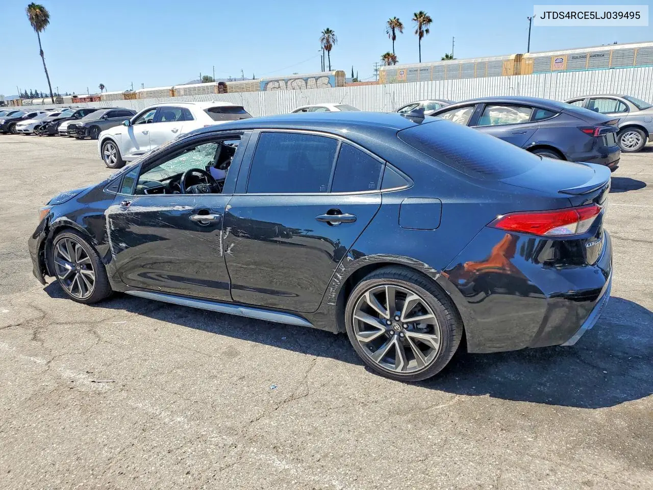 2020 Toyota Corolla Se VIN: JTDS4RCE5LJ039495 Lot: 62059746