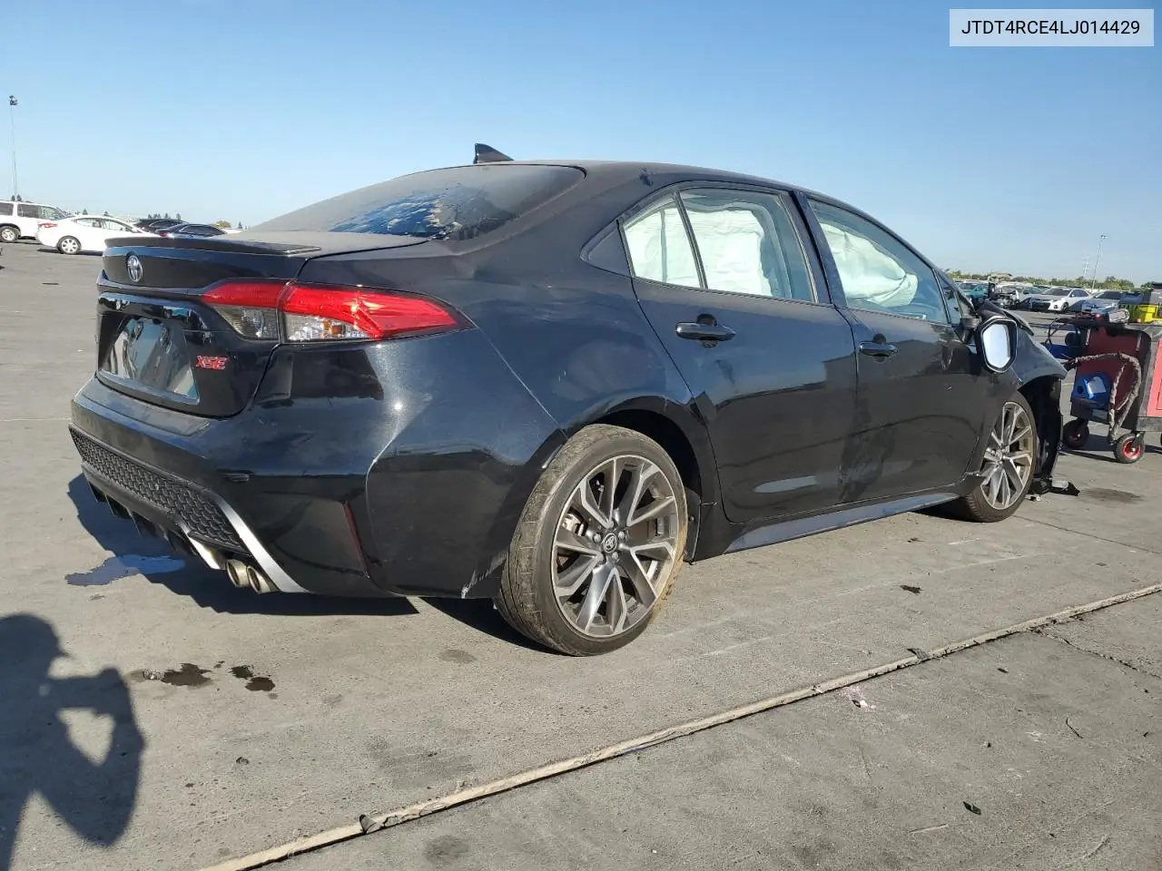 JTDT4RCE4LJ014429 2020 Toyota Corolla Xse