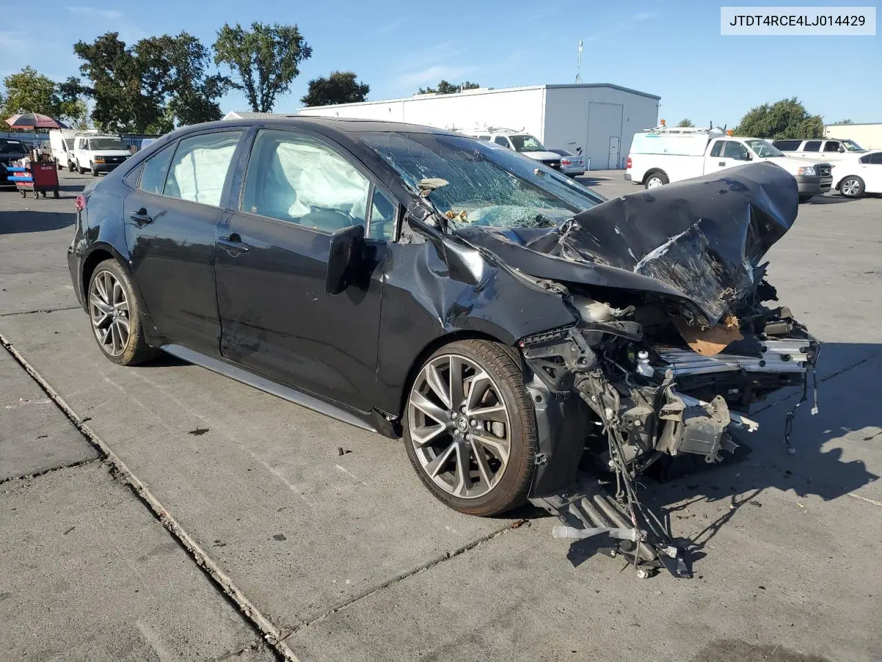 JTDT4RCE4LJ014429 2020 Toyota Corolla Xse