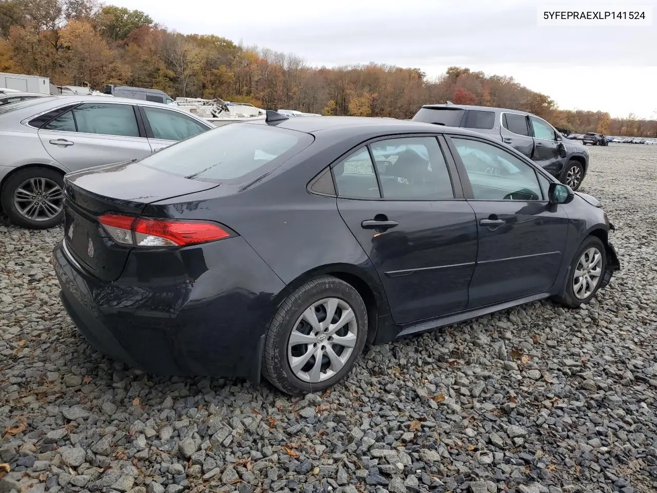 5YFEPRAEXLP141524 2020 Toyota Corolla Le