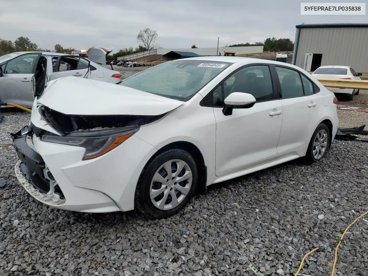 5YFEPRAE7LP035838 2020 Toyota Corolla Le