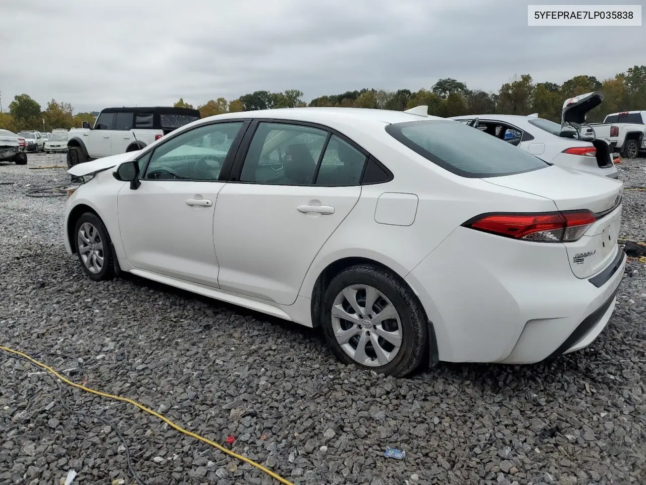 5YFEPRAE7LP035838 2020 Toyota Corolla Le