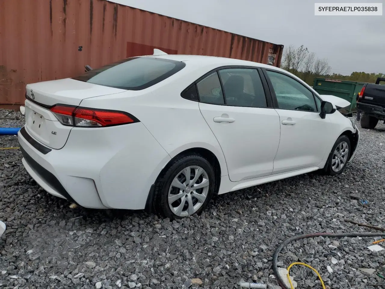 5YFEPRAE7LP035838 2020 Toyota Corolla Le