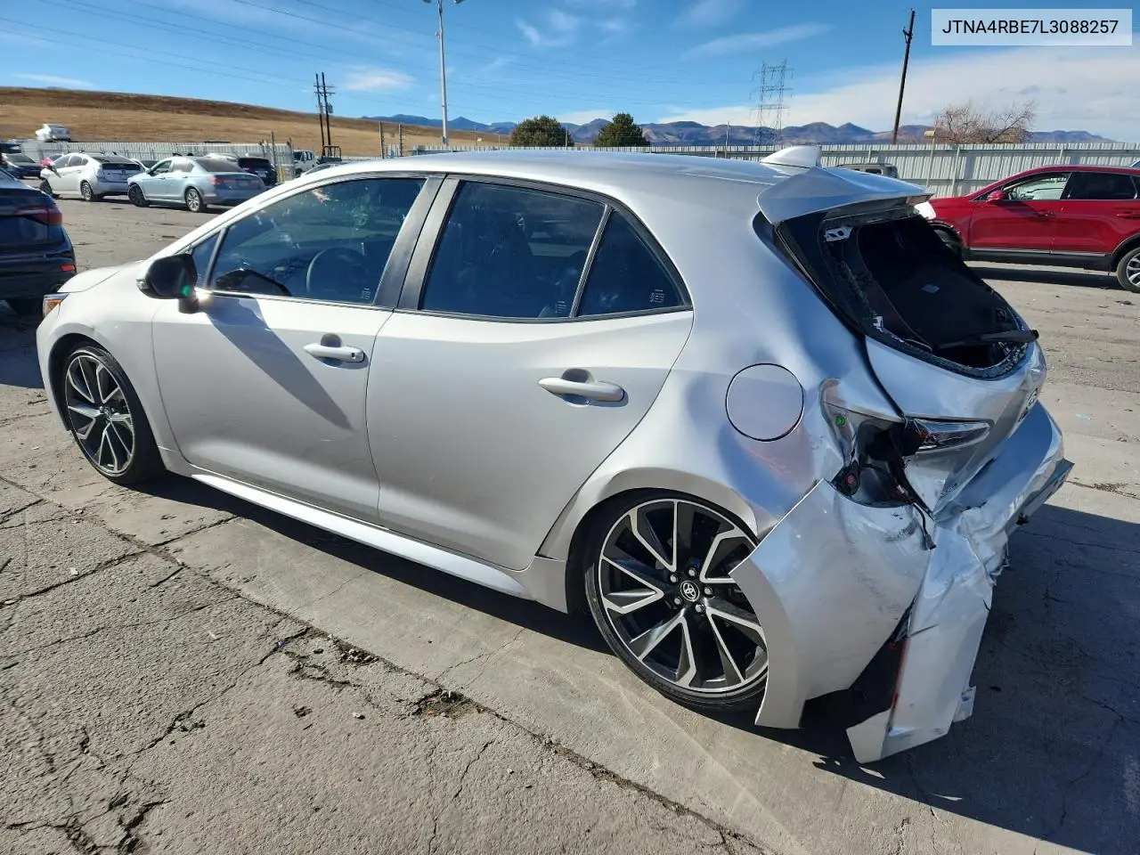 JTNA4RBE7L3088257 2020 Toyota Corolla Xse
