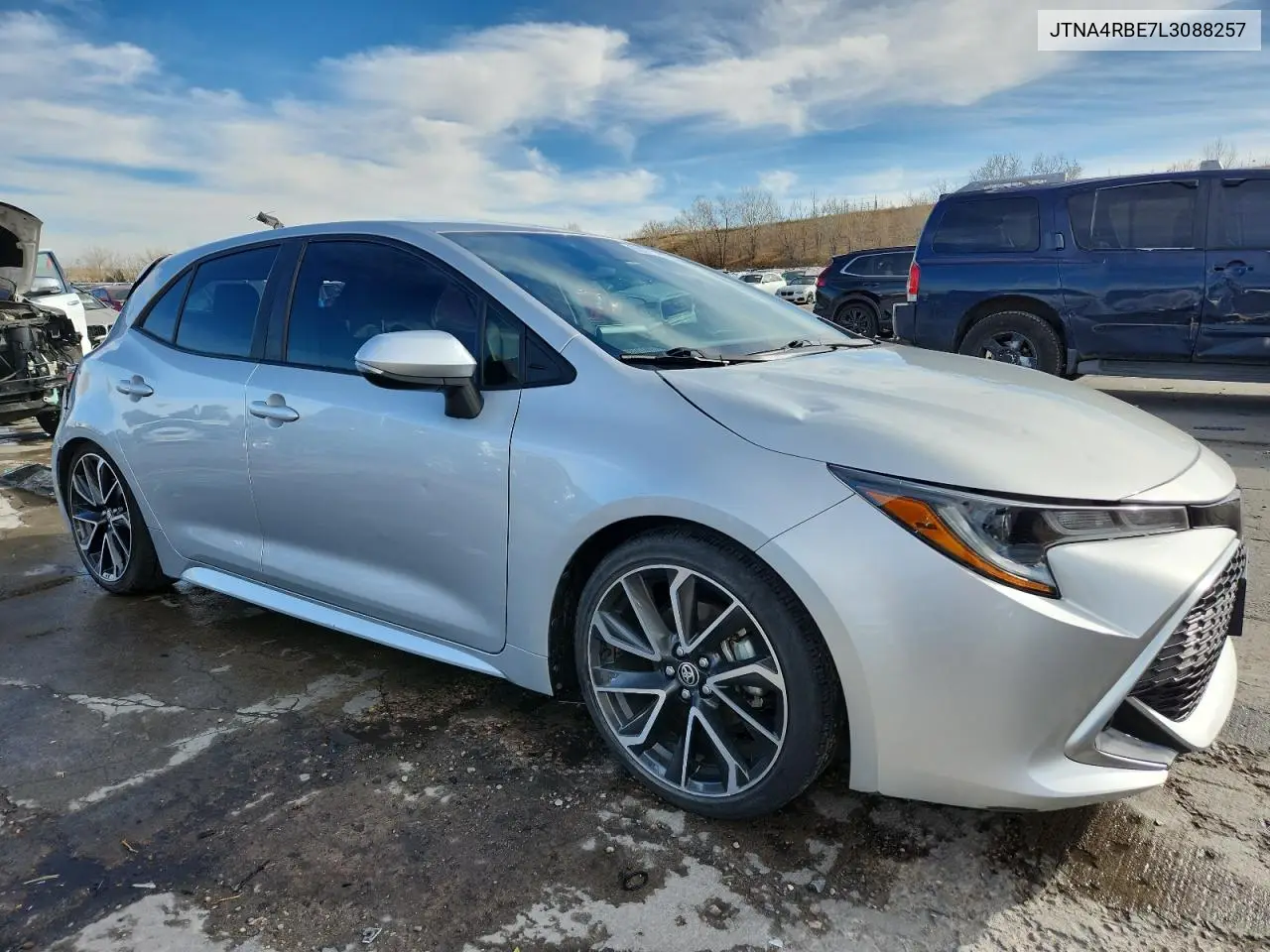JTNA4RBE7L3088257 2020 Toyota Corolla Xse