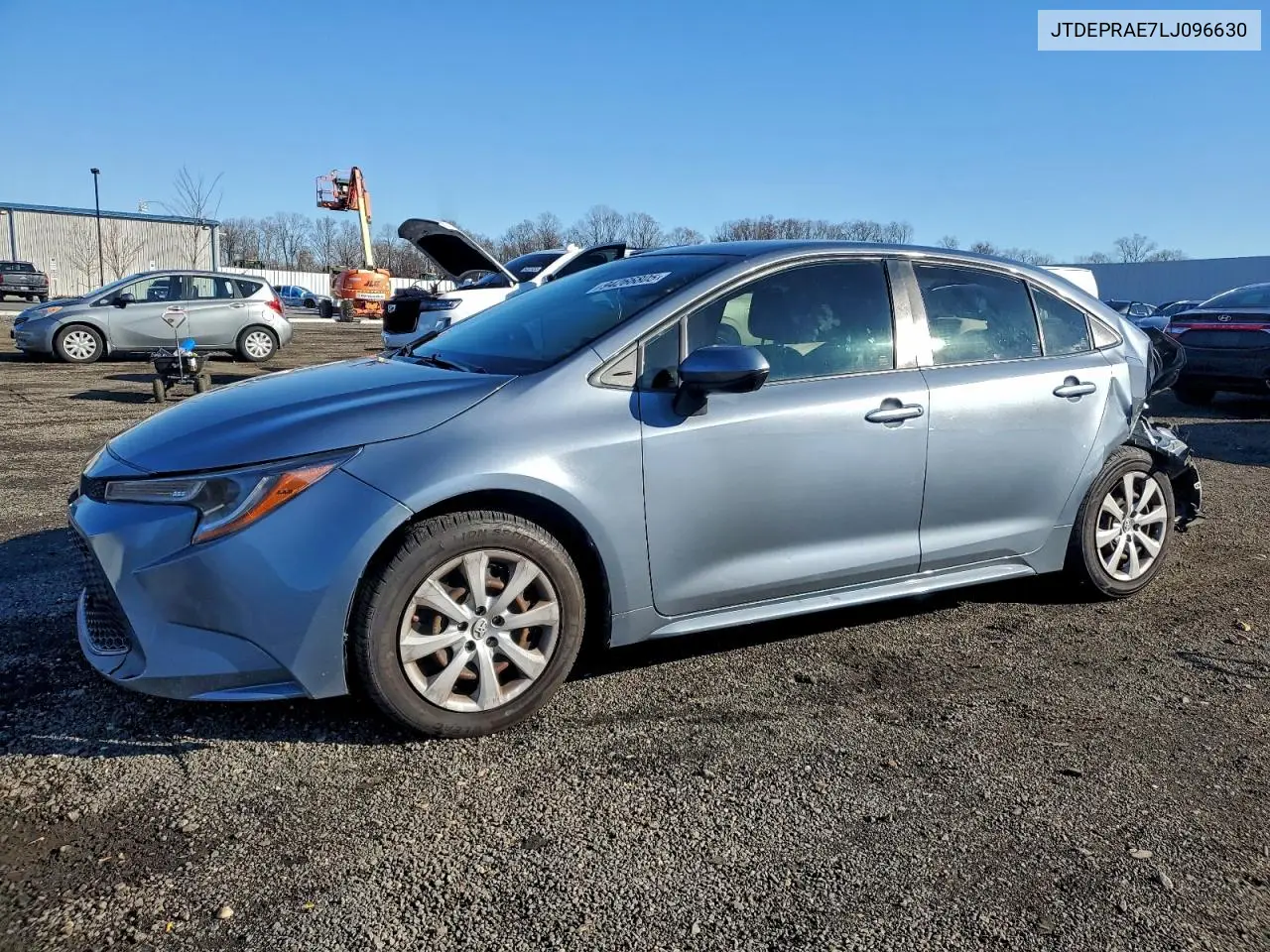 JTDEPRAE7LJ096630 2020 Toyota Corolla Le