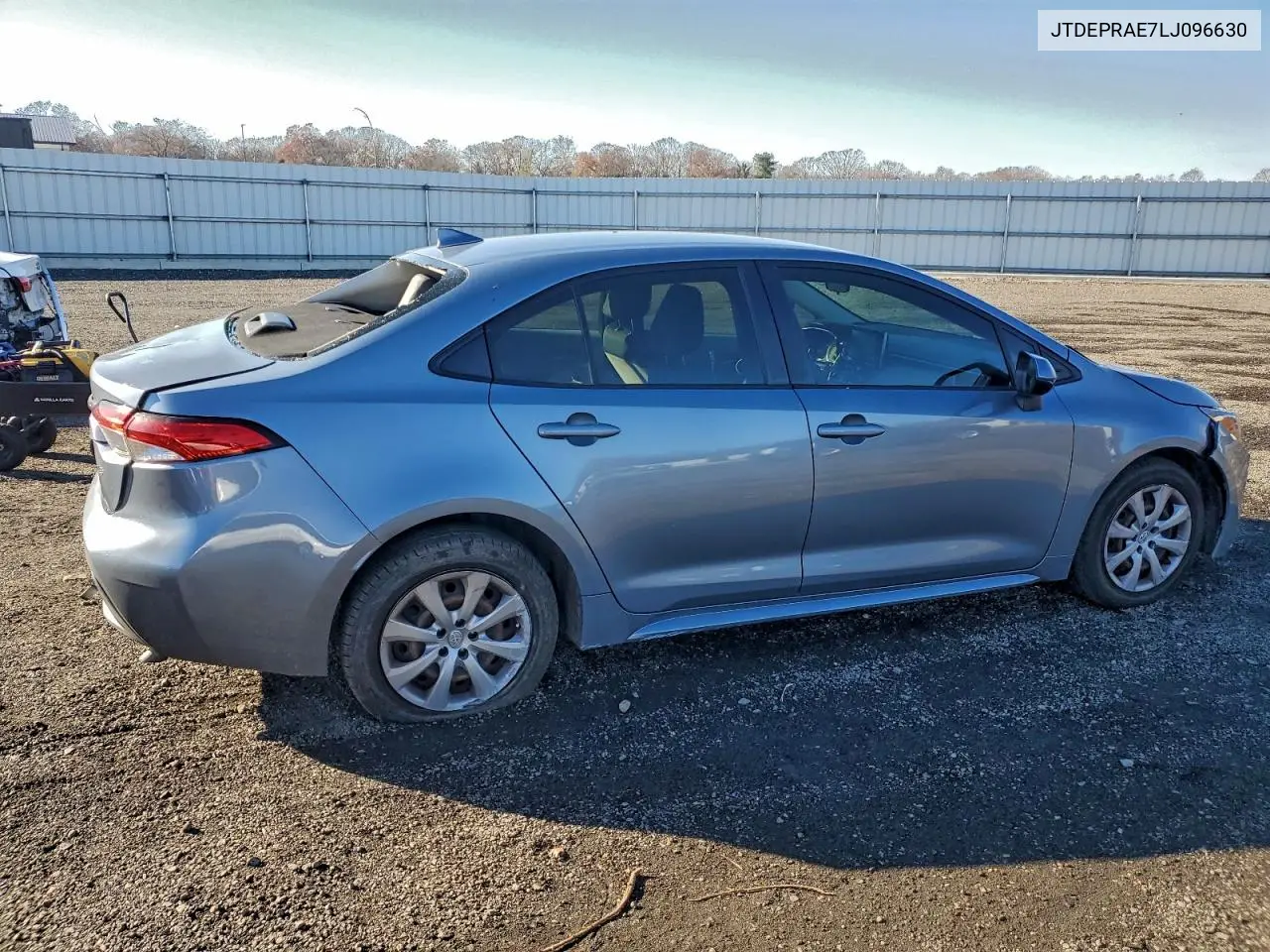 JTDEPRAE7LJ096630 2020 Toyota Corolla Le